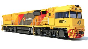 3D locomotive aurizon model
