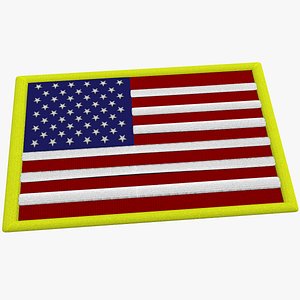 3D USA Embroidered Coat of Arms