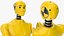 Crash Test Dummy 3D model