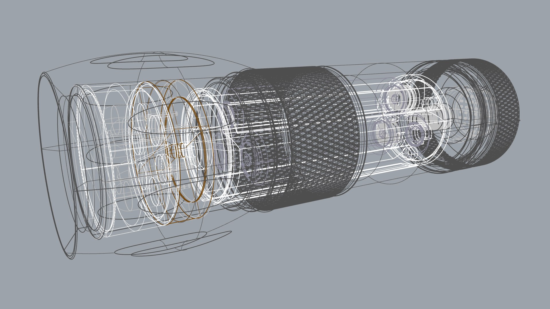 3D Led Flashlight With Inner Workings 02 - TurboSquid 2402401