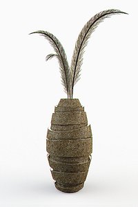 Spiral Coral Vase
