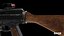 Arme réaliste Low Poly - Texture PBR - Blender Cinema 4D Low-poly modèle 3D