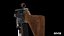 Arme réaliste Low Poly - Texture PBR - Blender Cinema 4D Low-poly modèle 3D