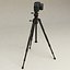 canon eos 450d tripod 3d model