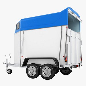 niewiadow horse trailer 3D model