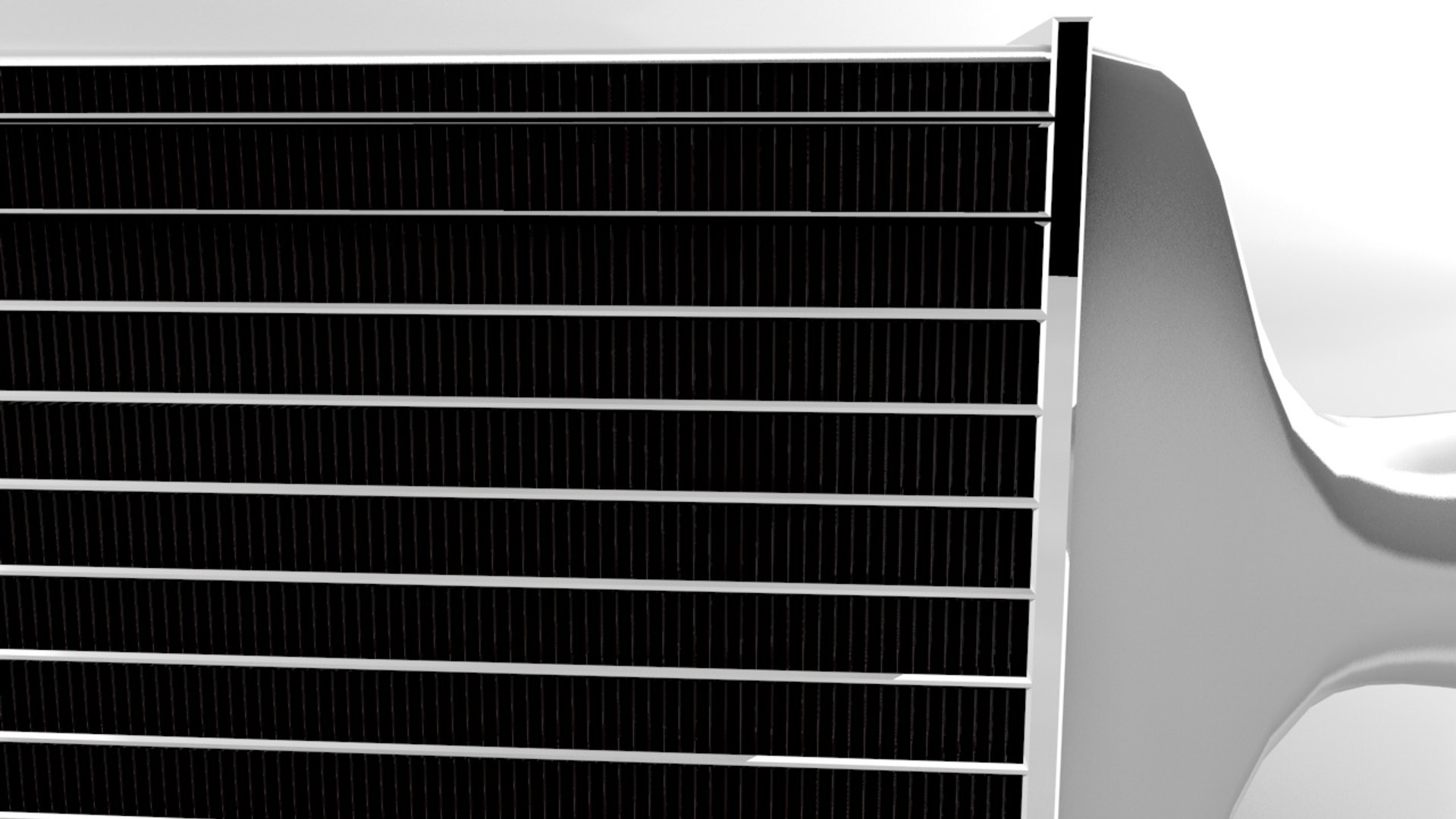 intercooler cooler 3d c4d