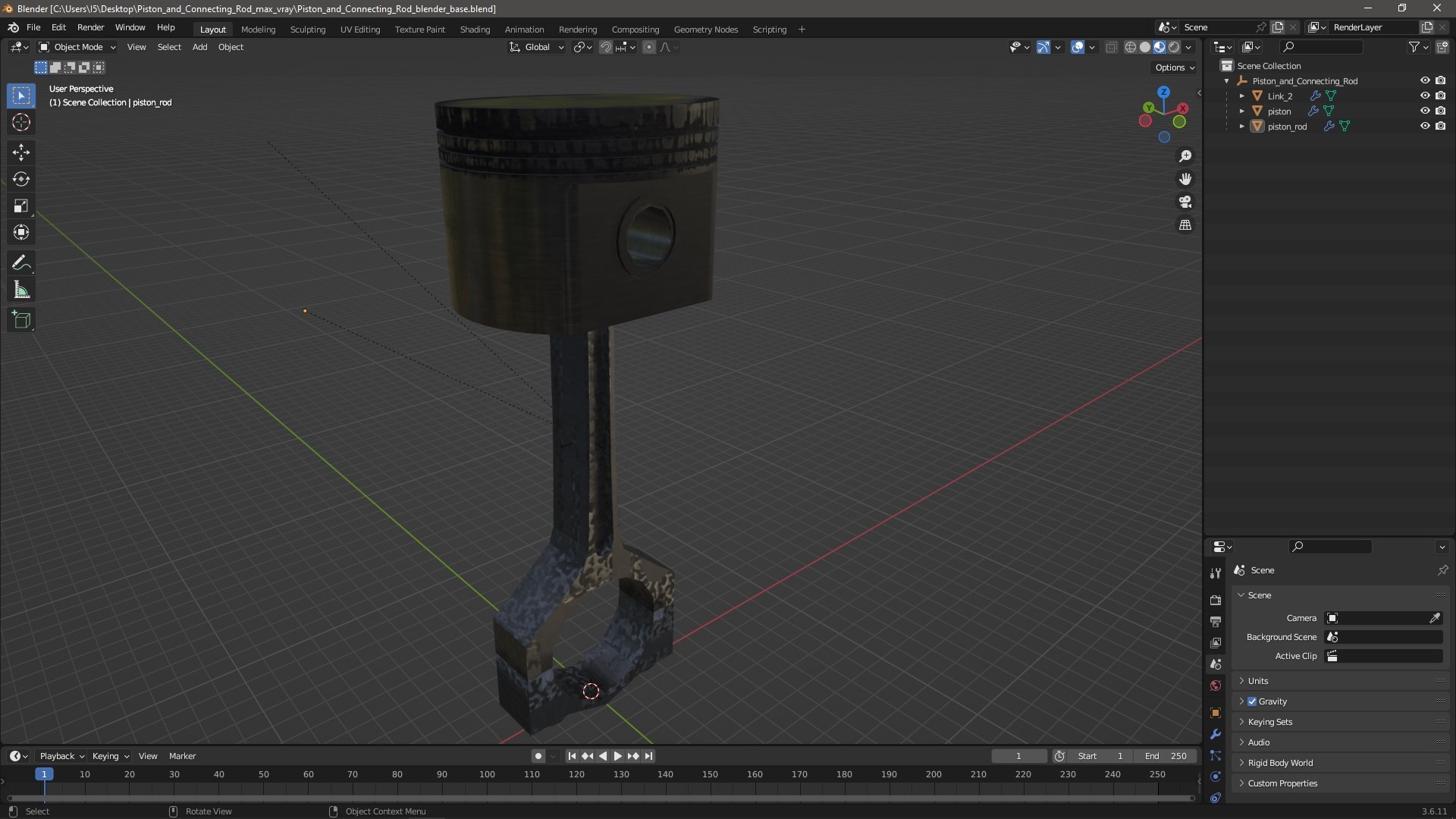 Piston and Connecting Rod 3D model https://p.turbosquid.com/ts-thumb/Fu/VWeCfb/yd/piston_and_connecting_rod_1001/jpg/1736238054/1920x1080/fit_q87/d81e9bbdd979083bb0994375ad8804b5955ee9c0/piston_and_connecting_rod_1001.jpg