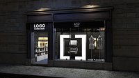 Paris Store Front C4D native