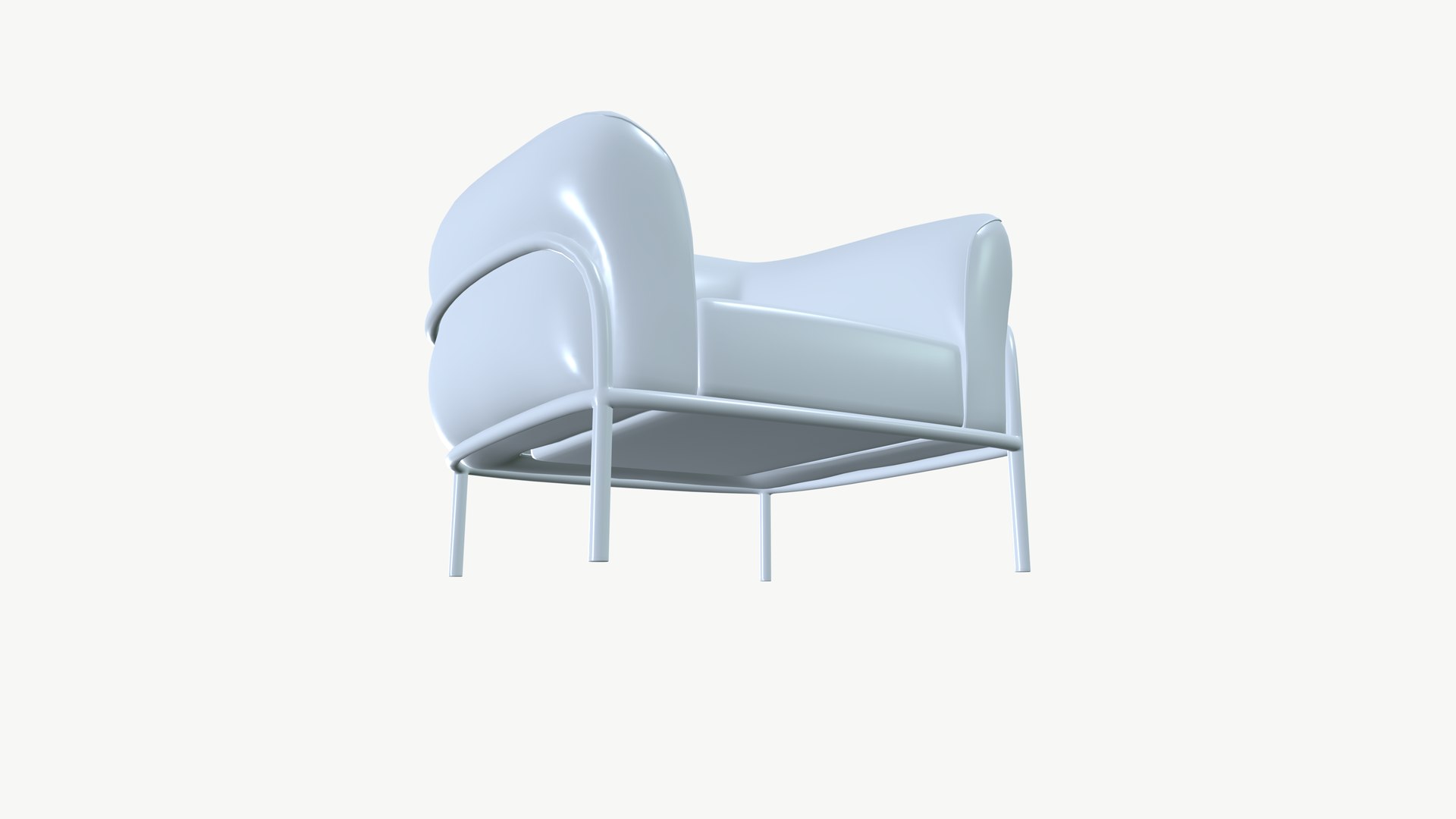 3D Arm Chair Model - TurboSquid 2296903