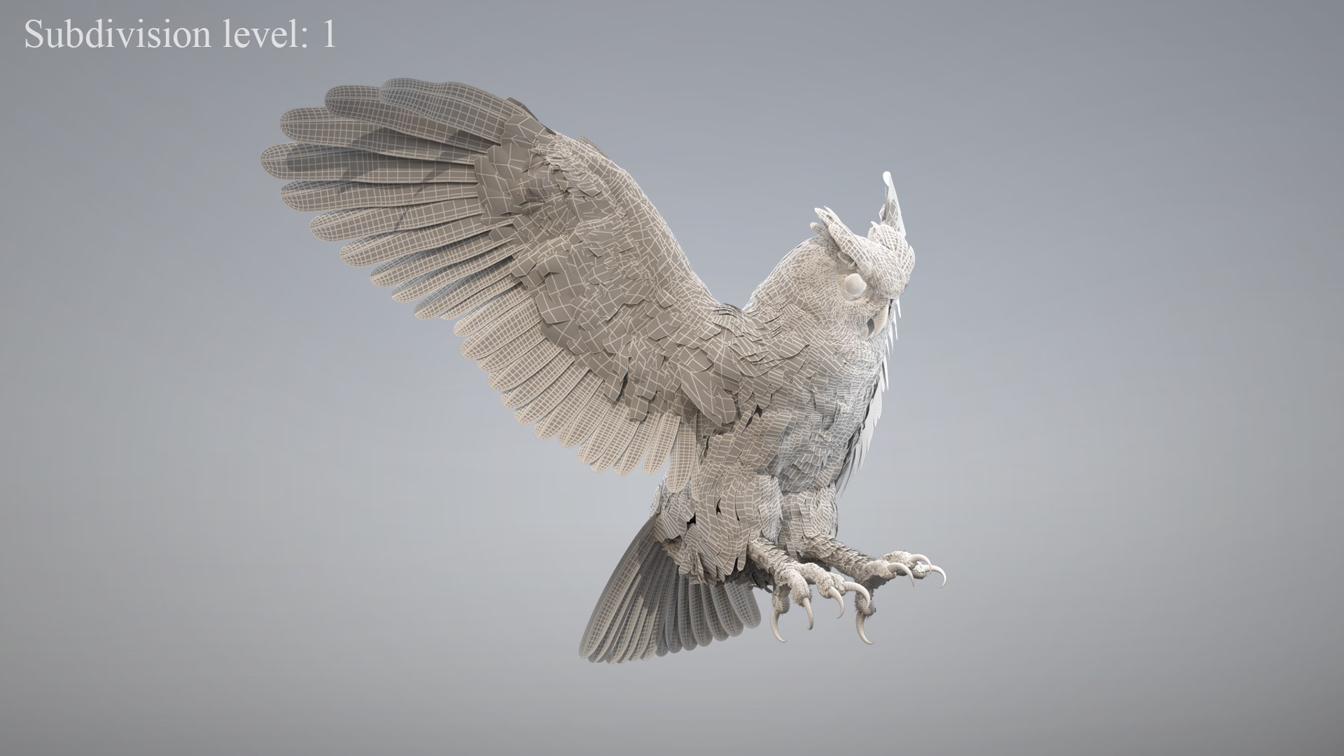 Owl RIGGED 3D model https://p.turbosquid.com/ts-thumb/Fu/kbJntH/0t/wire_1s1/png/1750406621/1920x1080/fit_q87/378f72dd474ea9492c8fe75882bdf1ab38b268dd/wire_1s1.jpg