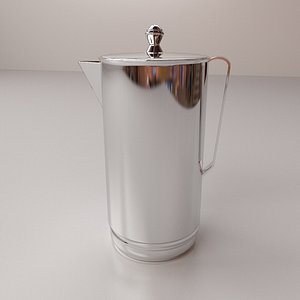 3d model stainless steel waterjug