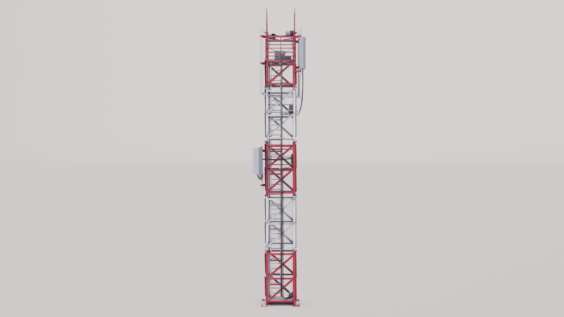 Cellular Tower 3D Model - TurboSquid 1589313