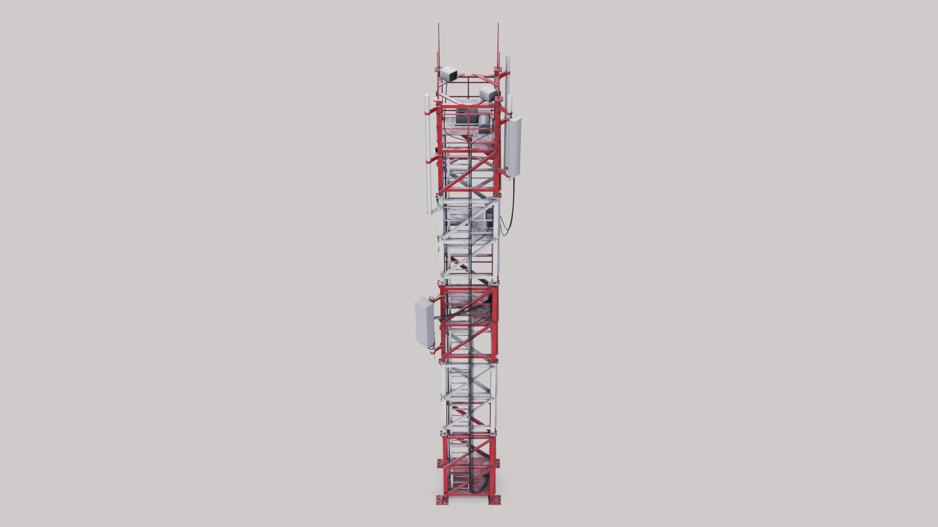 Cellular Tower 3D Model - TurboSquid 1589313