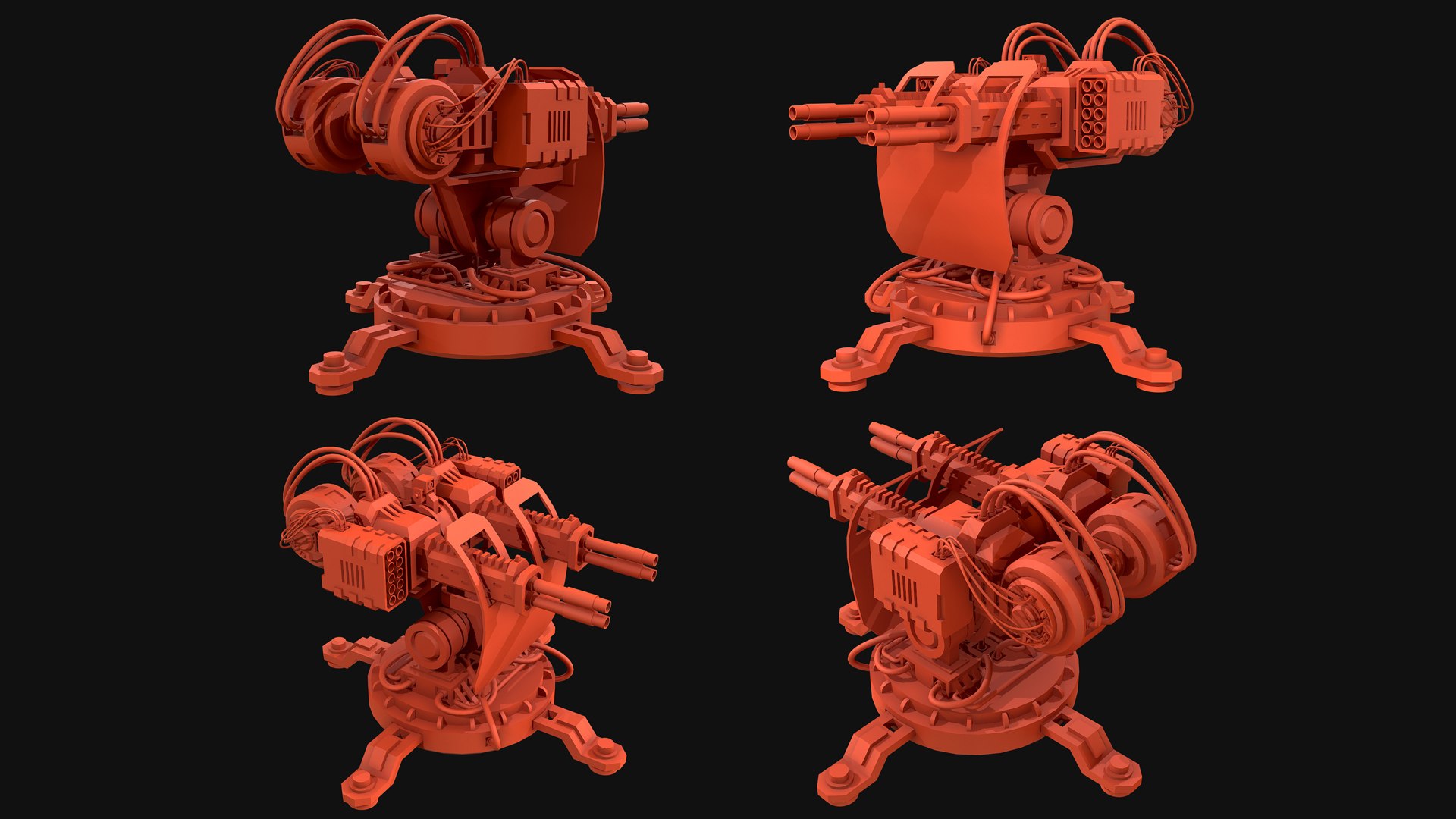 3D Turret Concept-2-All Colors https://p.turbosquid.com/ts-thumb/Fu/r7b8mo/mi/clay/jpg/1761925716/1920x1080/fit_q87/fa620bde0953ca2bb1ac8898e53bcfb951c3c3b3/clay.jpg