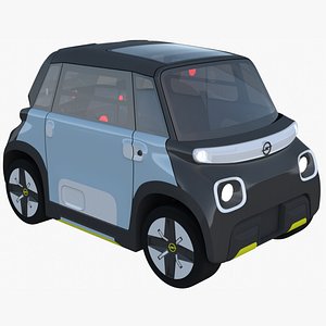 3D Opel Rocks-e exterior model