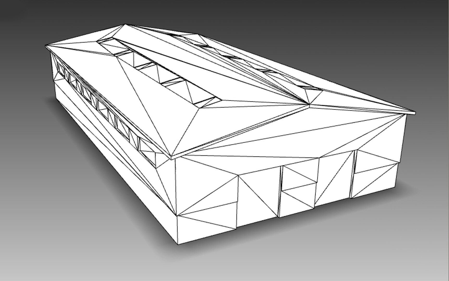 Warehouse Facility Factory 3d Model