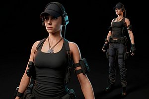 Female Tactical Operatior