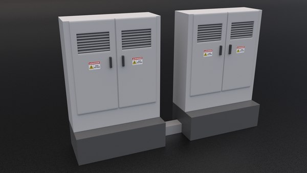 Electric Control Boxes 3D model - TurboSquid 1717258