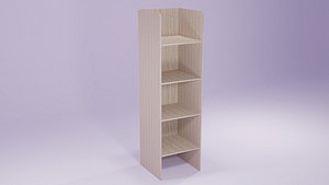 3D bookcase office