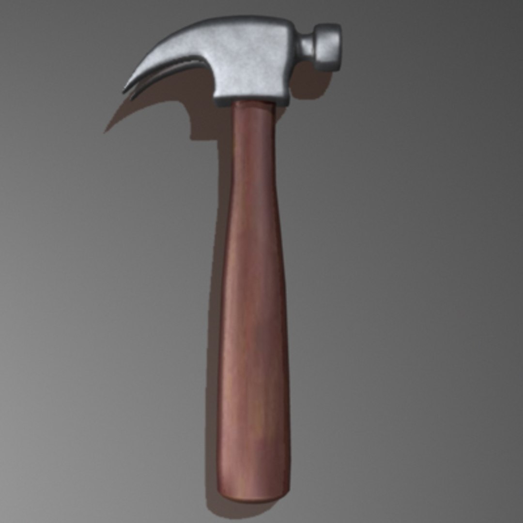 3d Model Hammer Stylized