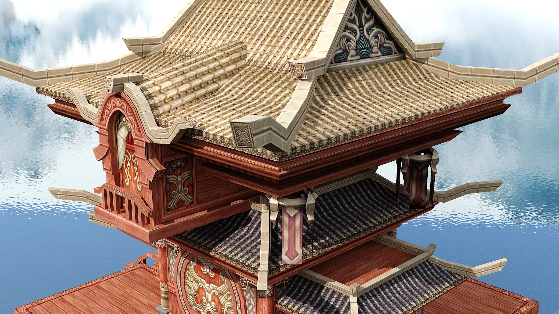 Chinese Ancient Building Pack 5 3D - TurboSquid 2200596