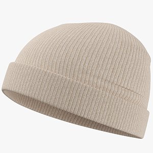 Brown Winter Hat 3D model