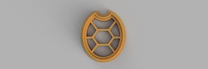 TURTLE COOKIE CUTTER model