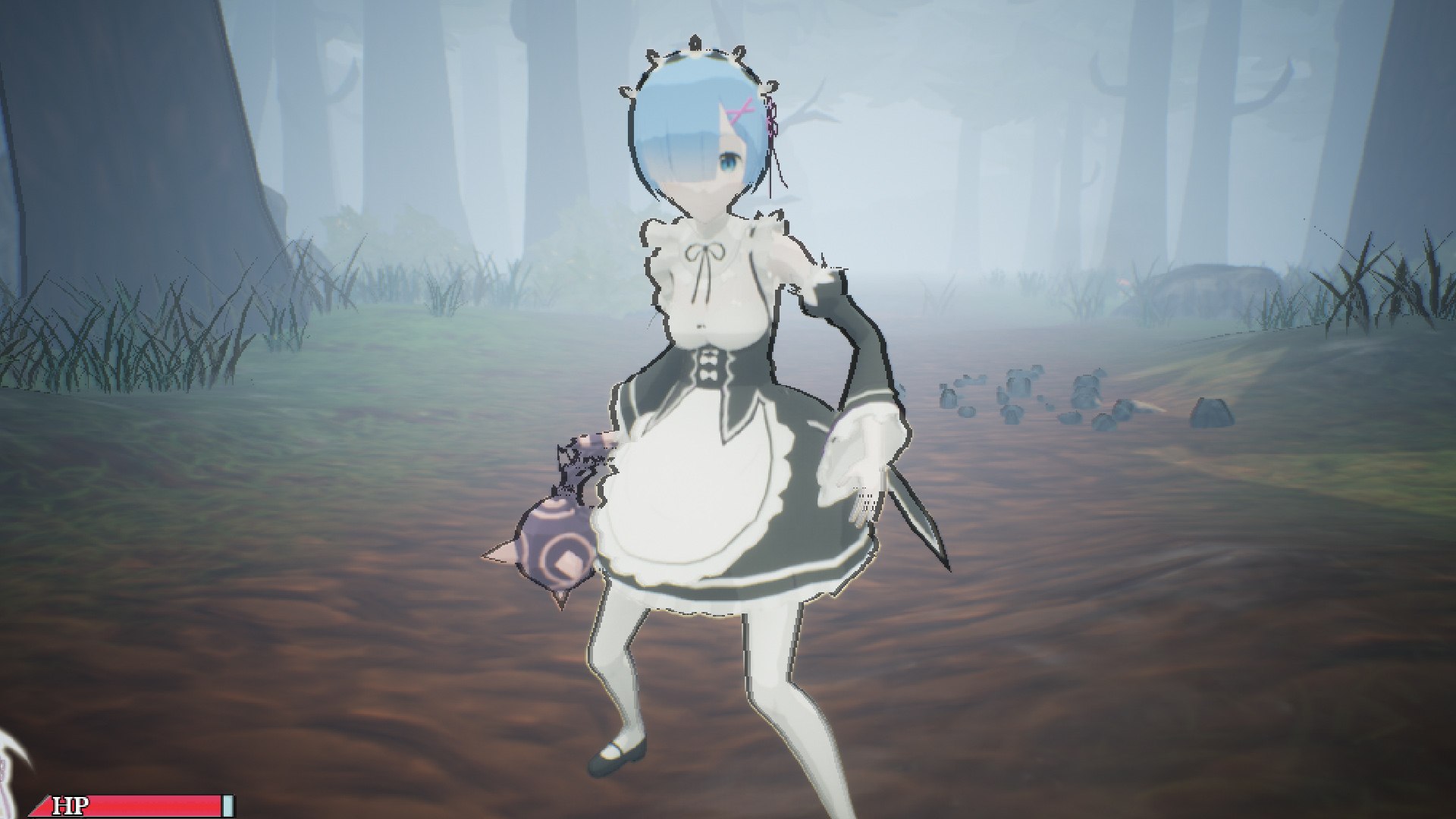 3D Model Rem From RE-Zero GameReady Rigged And Animted - TurboSquid 2120158