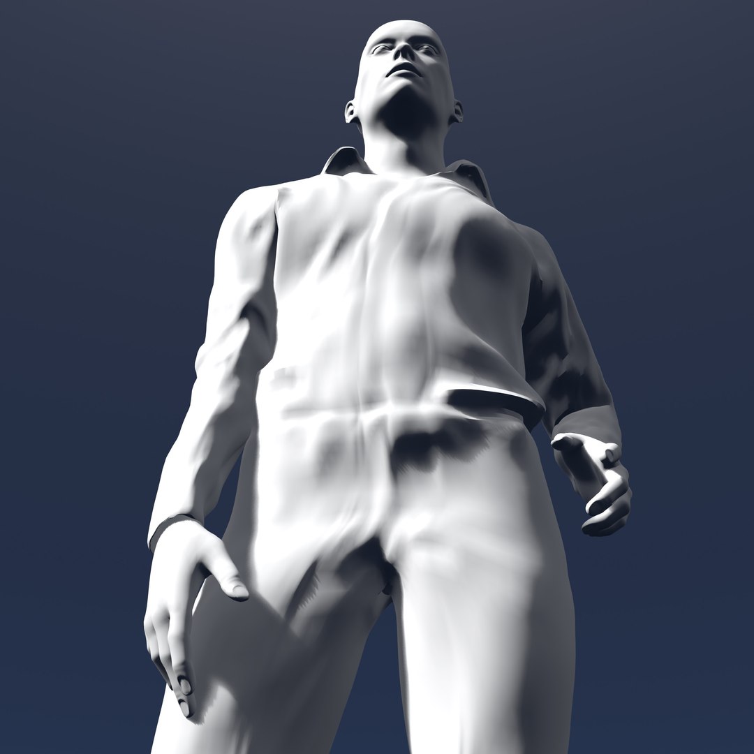 Man Plain Model 25P01 3D - TurboSquid 2446348
