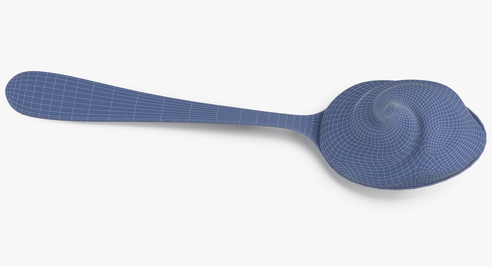 3D Metal Spoon Cream Pink Model - TurboSquid 1424397