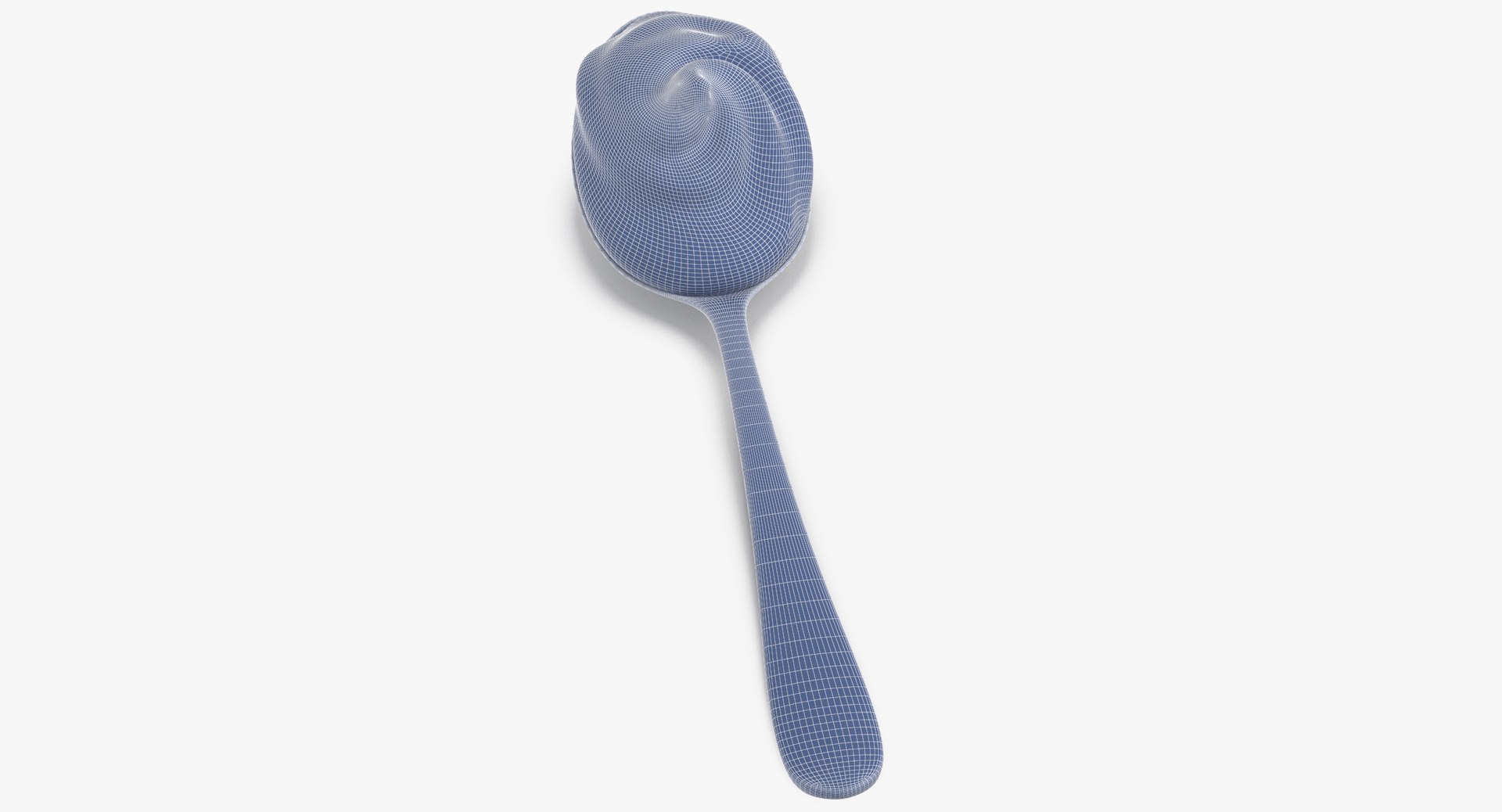 3D Metal Spoon Cream Pink Model - TurboSquid 1424397