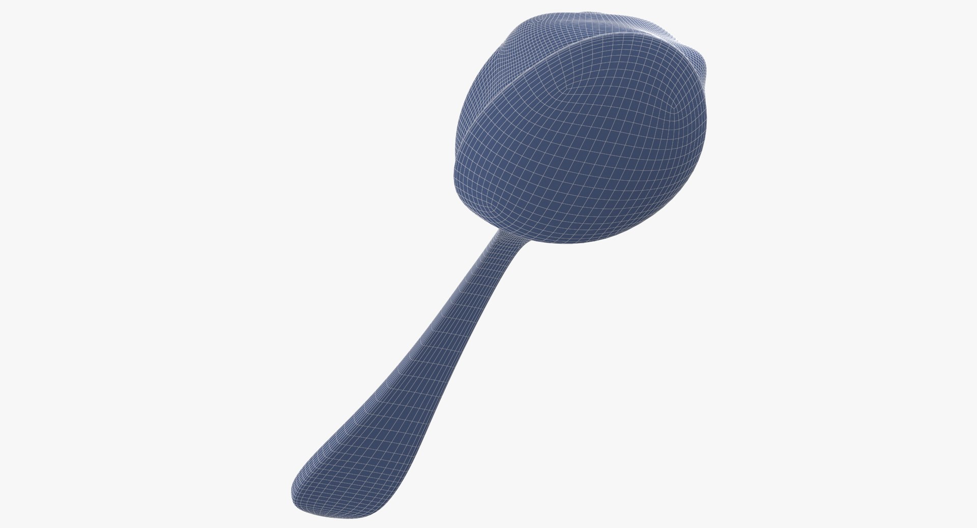 3D Metal Spoon Cream Pink Model - TurboSquid 1424397
