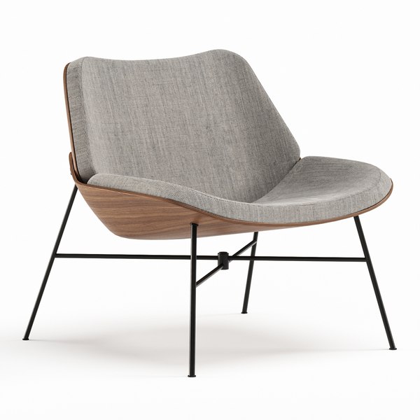 Vesper Lounge Chair By Burrow 3D TurboSquid 2394851