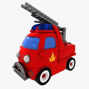 truck toon 3d model