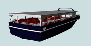 passenger ship 3d dwg