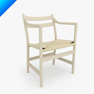 3d ch46 hans wegner chair classic model