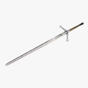 claymore greatsword sword 3D model