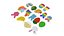 Set di giocattoli di Pasqua Pop It Fidget