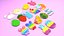 Set di giocattoli di Pasqua Pop It Fidget