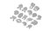 Set di giocattoli di Pasqua Pop It Fidget