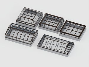3D Architectural Skylights Collection