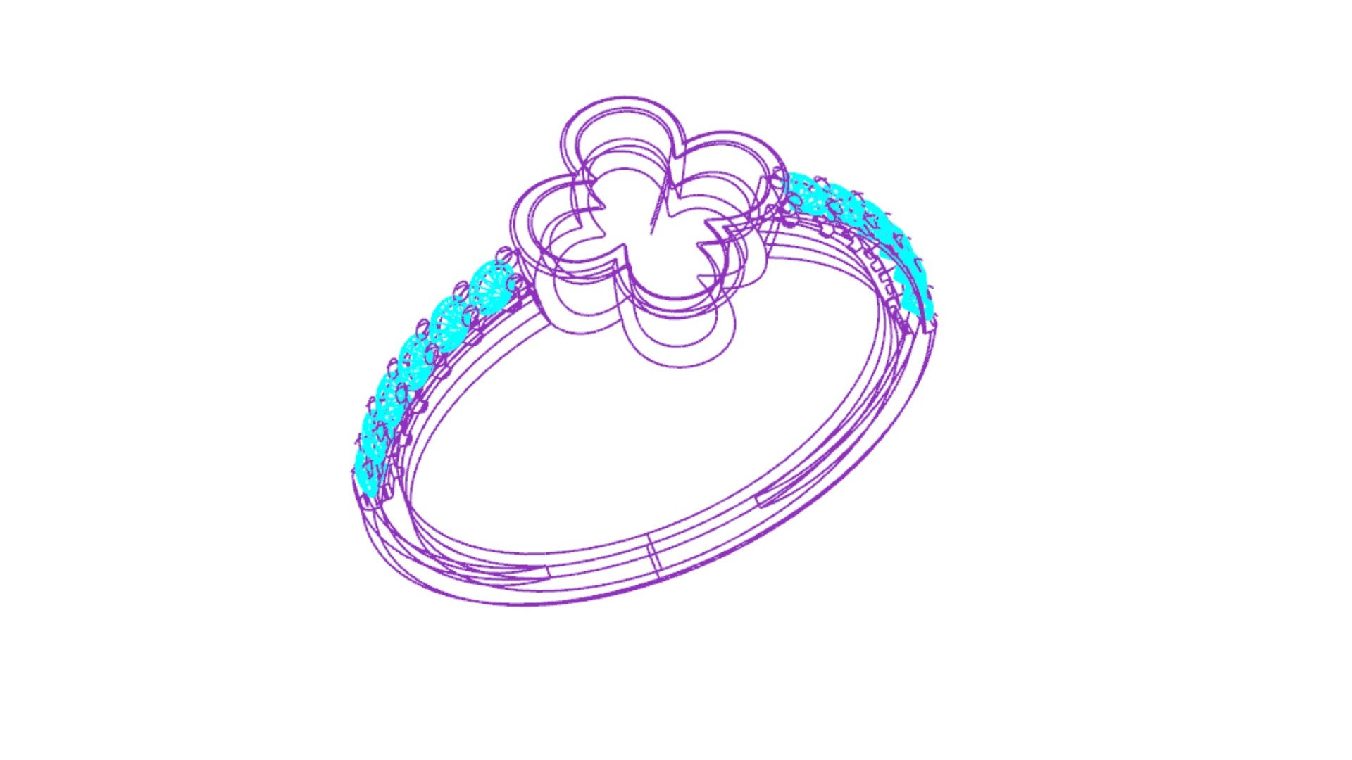 Clover ring 3D https://p.turbosquid.com/ts-thumb/Fv/YjCeJo/BD/wre/jpg/1725185024/1920x1080/fit_q87/f3c440887050eeb526ea2205bd7608473c5a2d84/wre.jpg