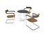 Chair H-128 with table