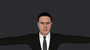 3D Crazy Legs  Hyper Realistic Full Body Fully Rigged 3D Character model