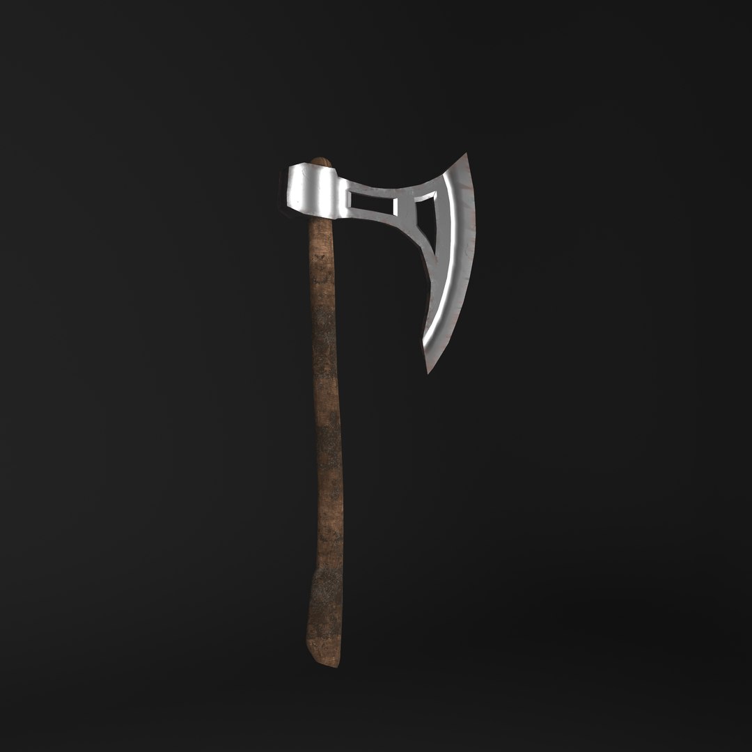 Battle axe 3D model - TurboSquid 1403011