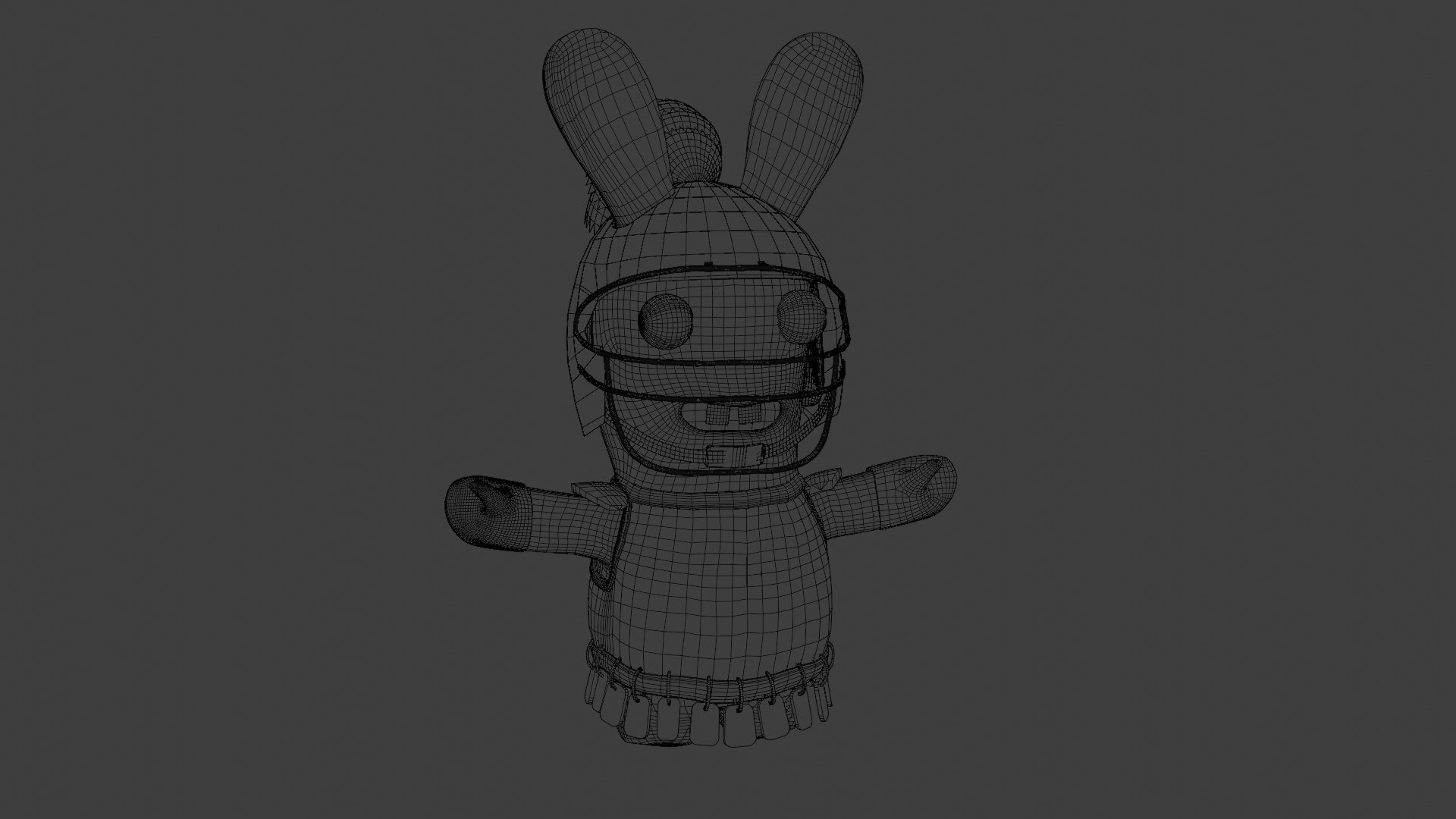 3D Rabbid Galdiator model https://p.turbosquid.com/ts-thumb/Fv/j9dA7P/2W/rabbbidgladiatorwire/jpg/1788949875/1920x1080/fit_q87/17a76c362ef6b0950f6b1127dc3985b45549357c/rabbbidgladiatorwire.jpg