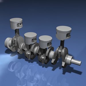 Engine Inline Four-Cylinder (Lite)