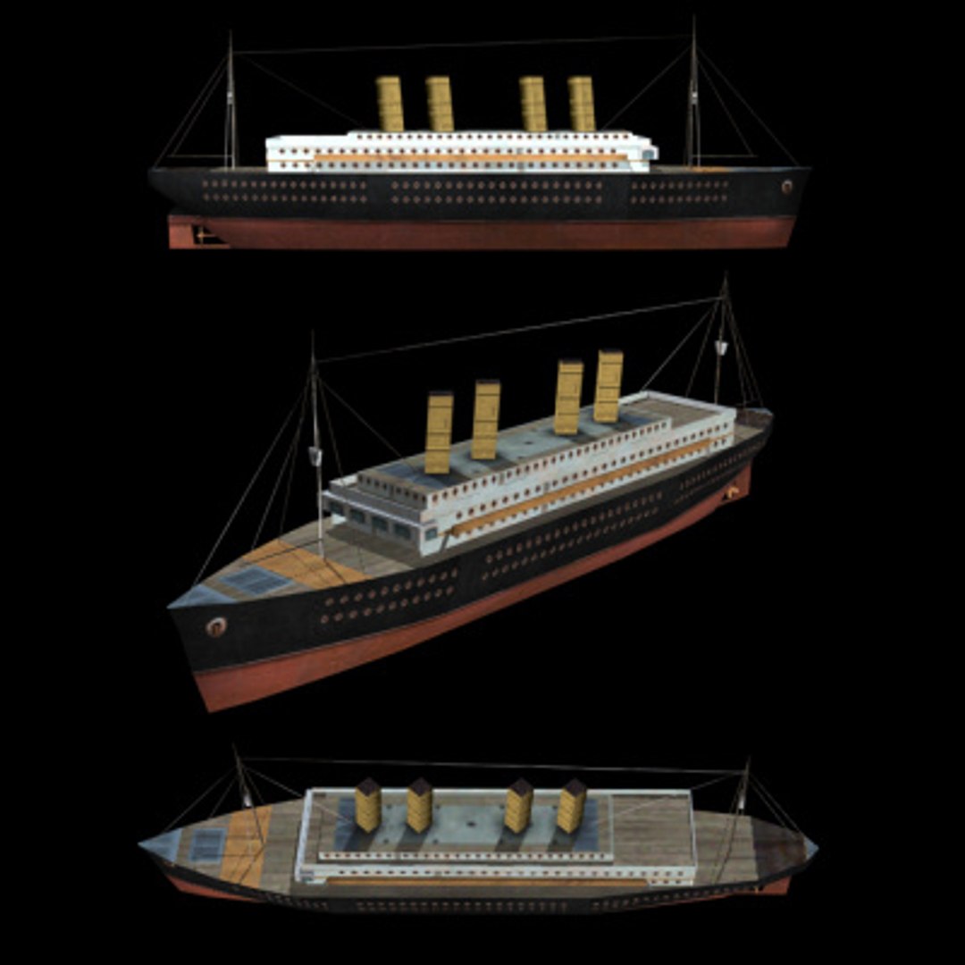 3d model ocean liner