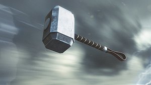 Mjolnir - Thor Hammer 3D