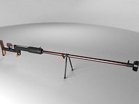 Anti-tank gun Degtyarev PTRD